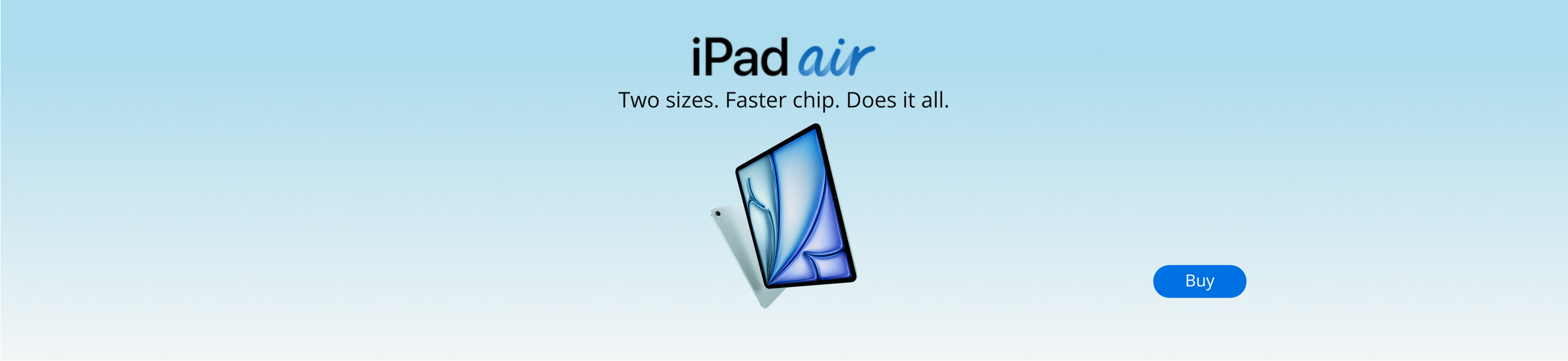 Apple iPad Air in starlight color with 10.9-inch Liquid Retina display, available at iStore Mauritius.
