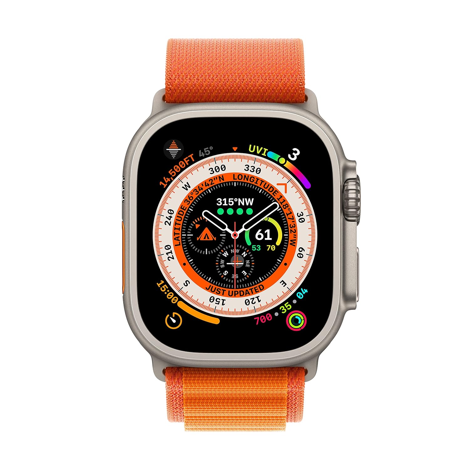 Apple Watch Ultra GPS + Cellulaire, 49MM