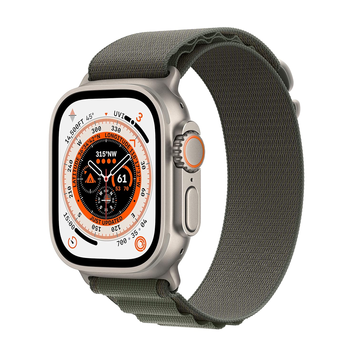 Apple Watch Ultra GPS + Cellulaire, 49MM