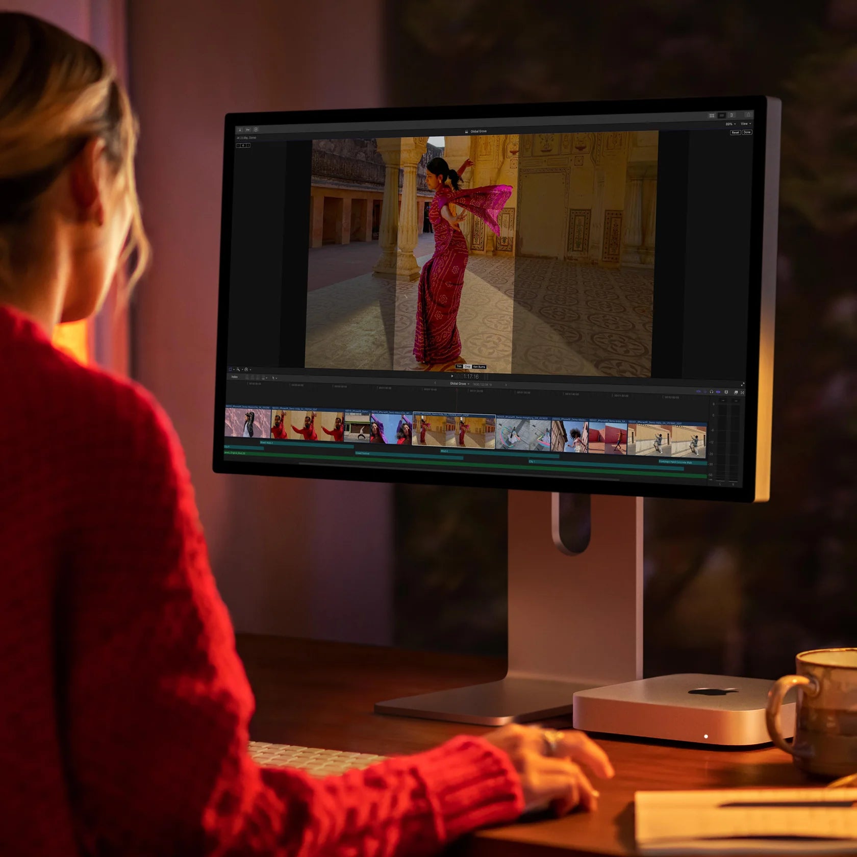 Apple Mac mini M2 in a modern workspace – iStore.mu tech essentials